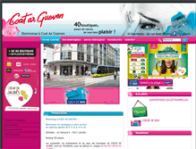 Tablet Screenshot of coatargueven.com